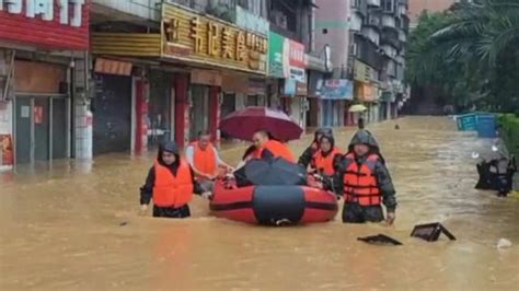 東莞水災|廣東遭遇暴雨洪災，數萬人被撤離家園